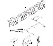 Lenovo 7XH7A05896 ThinkSystem 1U 2.5inch SATA/SAS 8-Bay Backplane Kit