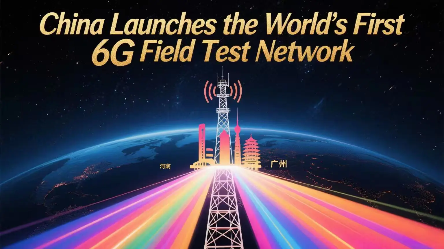 China launches the world's first 6G field test network, leading a new era of communications