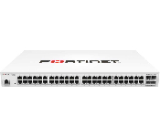 Fortinet FS-448E-FPOE Fortiswitch-448E-Fpoe Layer 2/3 Fortigate Switch Controller Compatible Poe+ Switch With 48 X Ge Rj45 Ports, 4 X 10 Ge Sfp+, With Automatic Max 772W Poe Output Limit