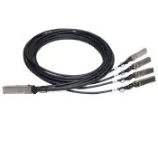 HPE JG331A X240 40G QSFP+ to 4x10G SFP+ 5m Direct Attach Copper Splitter Cable