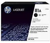 HP CF281A 81A Black Lj Toner Cart .