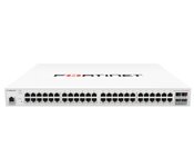 Fortinet FS-448D-FPOE FortiSwitch-448D-FPOE Layer 2/3 FortiGate switch controller compatible PoE+ switch with 48 x GE RJ45 ports, 4 x 10 GE SFP+, with automatic Max 740W POE output limit