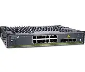 Juniper EX4100-F-12P Ex4100-F 12-Port Fanless 10/100/1000Baset Poe+, 2X 1G/2.5G/10Gbaset Uplink Ports, 4X 10G Sfp+ Stacking/Uplink Ports (Optics Sold Separately) With Standard Sw. Poe++ Powered.