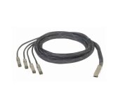 Arista CAB-O-4Q-400G-1M 400GBASE-CR8 OSFP to 4 x 100GBASE-CR2 QSFP Twinax Copper Cable, 1 meter