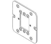 Aruba JW037A AP-103H-MNT2 AP Mount Kit for AP-103H Dual Gang Wall Box Mount Adapter