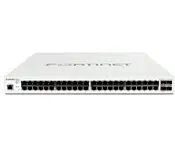Fortinet FS-248E-POE FortiSwitch-248E-POE Layer 2/3 FortiGate switch controller compatible PoE+ switch with 48 x GE RJ45 ports, 4 x GE SFP, with automatic Max 370W POE output limit