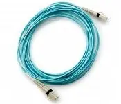 Aruba AJ835A LC to LC Multi-mode OM3 2-Fiber 2.0m 1-Pack Fiber Optic Cable