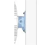 Aruba JW056A AP-270-MNT-ADP AP-228 to AP-270-MNT-XX Outdoor Mount Adapter