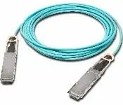 Juniper JNP-100G-AOC-10M Qsfp28, 100Ge Active Optical Cable, 10 Meters, Standard Temperature (0 Through 70 Degree C), 3.5W, Ddm, Pull Tab