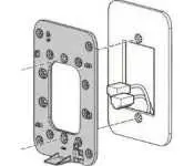 HPE R3V61A Ap-503H-Mnt2 Dual-Gang Mount Kit