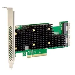eHBA 9600-16i Tri-Mode Storage Adapter Enable endless design flexibility with Tri-Mode connectivity and maximum performance benefits with x8, PCIe 4.0 eHBA