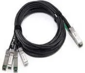 Dell 470-AAVO Cable 40Gbe (Qsfp+) To 4 X 10Gbe Sfp+ Passive Copper Breakout Cable 1M Kit