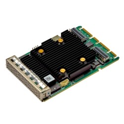MegaRAID 9562-16i PCIe Gen 4.0 Tri-Mode MegaRAID OCP 3.0 SFF adapter provides for more flexibility when integrating storage into the server