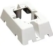 HPE JL022A Unified Wired-WLAN Walljack Table / Flush Wall Mount Kit