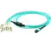 Juniper MTP-4LC-M1M Mtp To 4Xlc Pairs Mmf Passive Breakout Cable, 1M Length