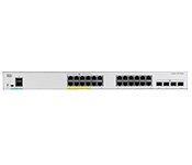 Cisco C1000-24P-4G-L Catalyst 1000 Series Switch 24X 10/100/1000 Ethernet Poe+ Ports And 195W Poe Budget, 4X 1G Sfp Uplinks