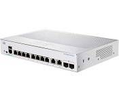 Cisco CBS250-8T-E-2G-AU Cbs250 Smart 8-Port Ge, Ext Ps, 2X1G Combo