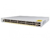 Cisco C1000FE-48P-4G-L Catalyst 1000 Series Switch 48X 10/100 Ethernet Poe+ And 370W Poe Budget Ports, 2X 1Gsfp And Rj-45 Combo Uplinks And 2X 1G Sfp Uplinks