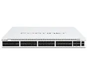 Fortinet FS-1048D FortiSwitch-1048D Layer 2/3 FortiGate switch controller compatible switch with 48 x SFP / SFP+ slots, GE/10 GE capable and 4 x 40 QSFP+, dual AC power supplies