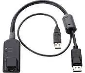 HPE AF654A Kvm Usb/Display Port Adapter