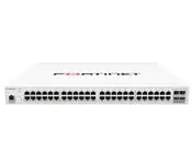 Fortinet FS-448D-FPOE FortiSwitch-448D-FPOE Layer 2/3 FortiGate switch controller compatible PoE+ switch with 48 x GE RJ45 ports, 4 x 10 GE SFP+, with automatic Max 740W POE output limit